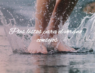 pies listos para el verano
