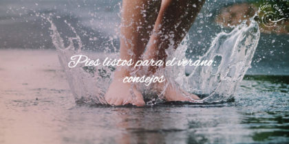 pies listos para el verano